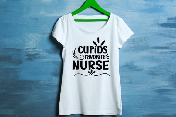 Cupid’s Favorite Nurse SVG Vector Design