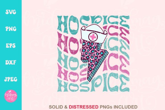 Hospice Lightning Bolt SVG, Nurse PNG
