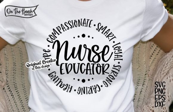 Nurse Educator SVG Cutting PNG