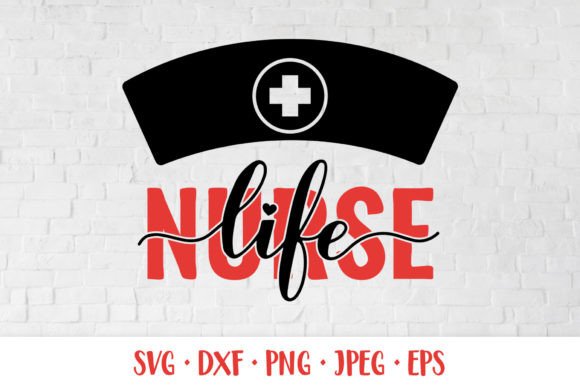 Nurse Life SVG: Nurses Quote. Gift for N