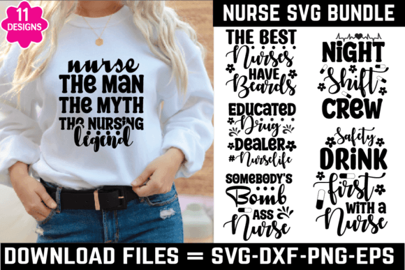 Nurse SVG Bundle: Free Nurse SVG Bundle