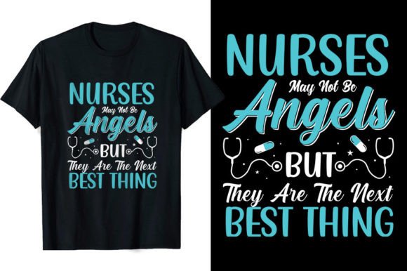 Nurse Typography T-shirt Designs