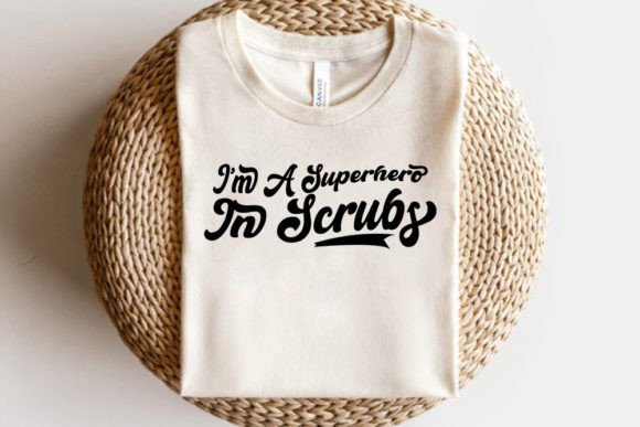 Retro Nurse SVG Design, I’m a Super