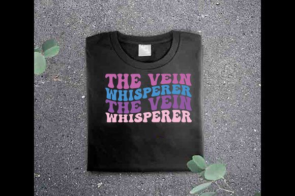 Retro Nurse SVG Design, the Vein Whisper