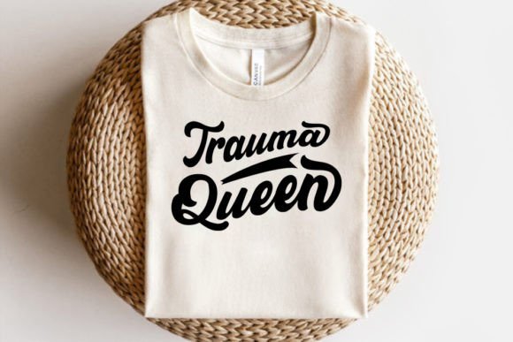 Retro Nurse SVG Design, Trauma Quee