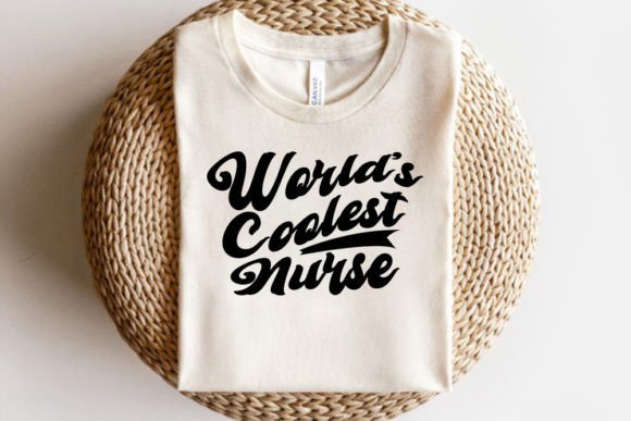 Retro Nurse SVG Design, World’s Coo