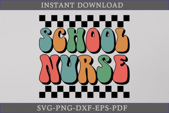School Nurse Retro SVG Shirt